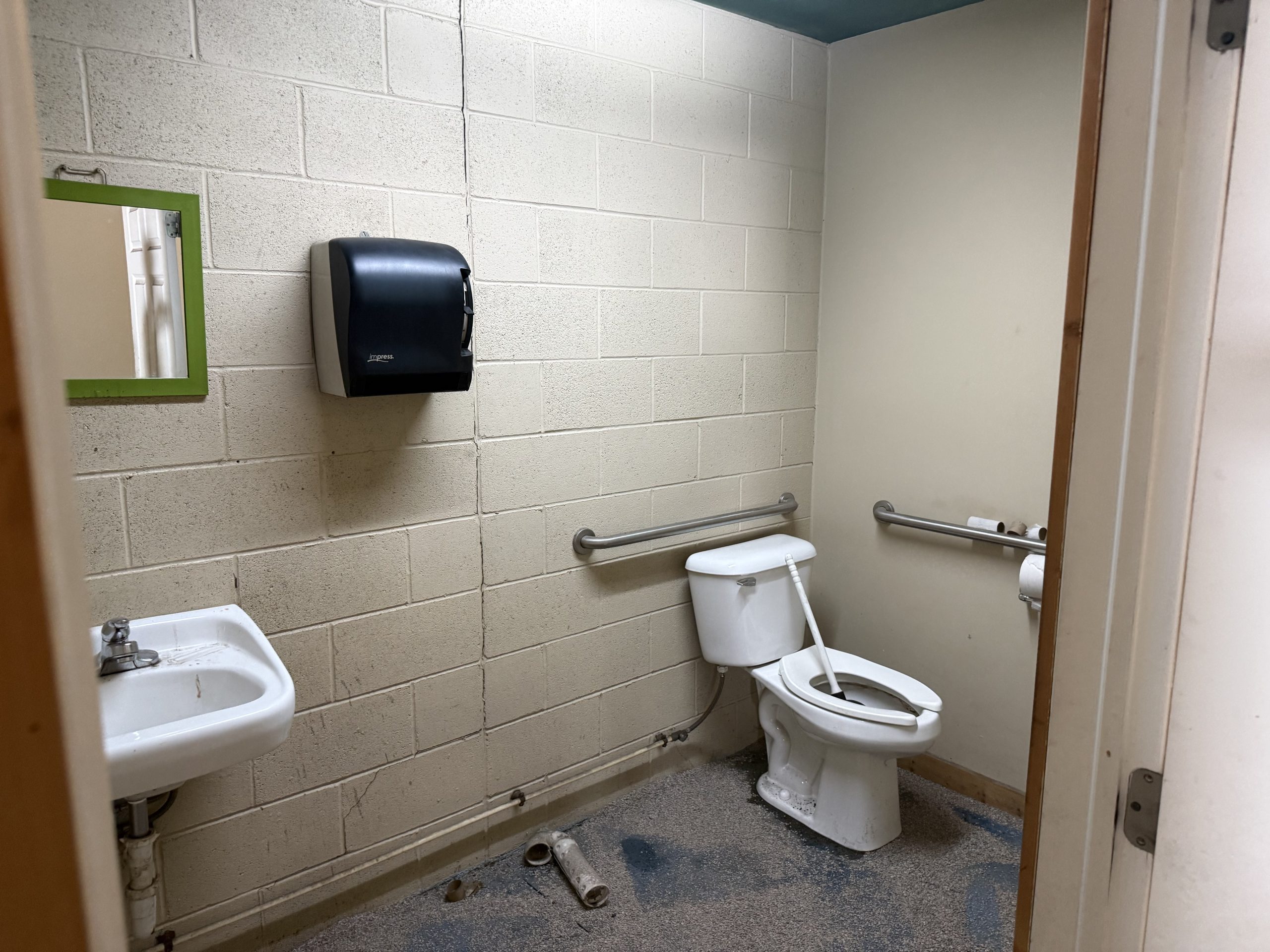 Restroom, before